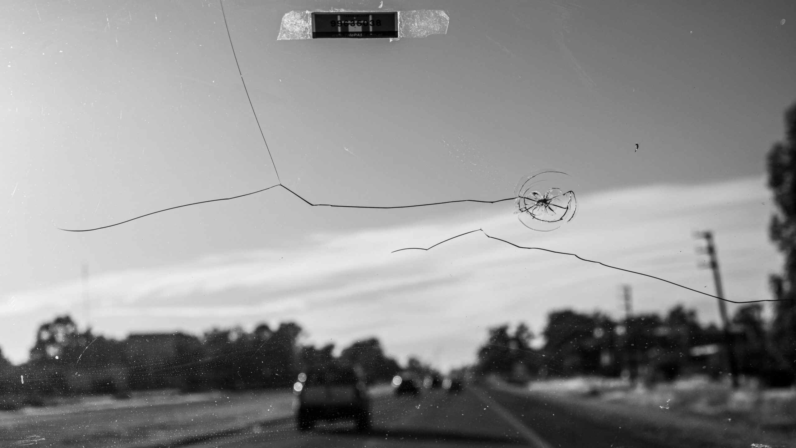 Cracked Windscreen
