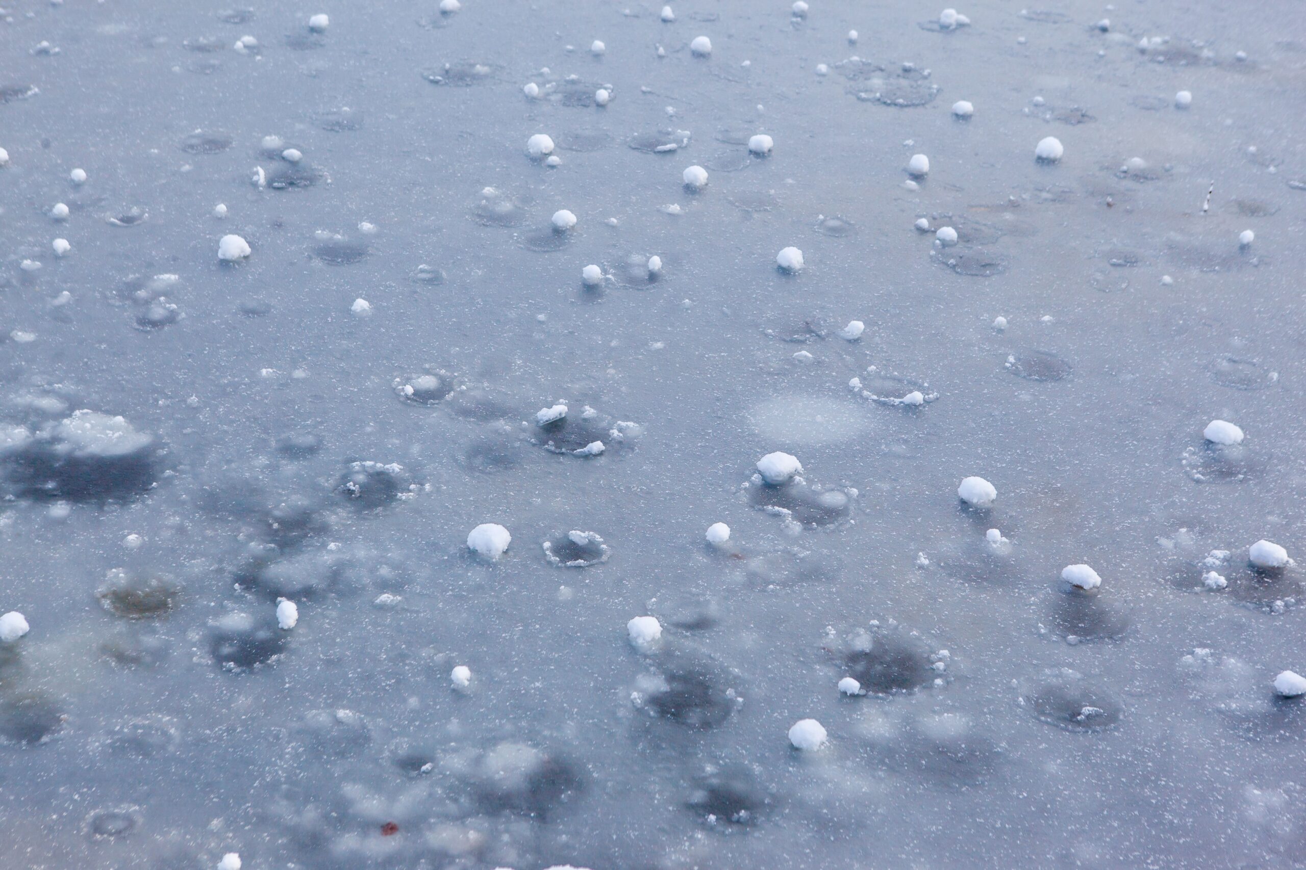 Heavy Hail that is Capable of Causing Severe Car Damage