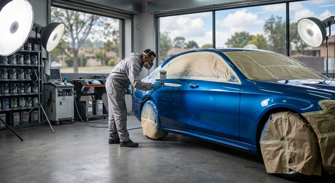 Car body paint colour change in Fourways