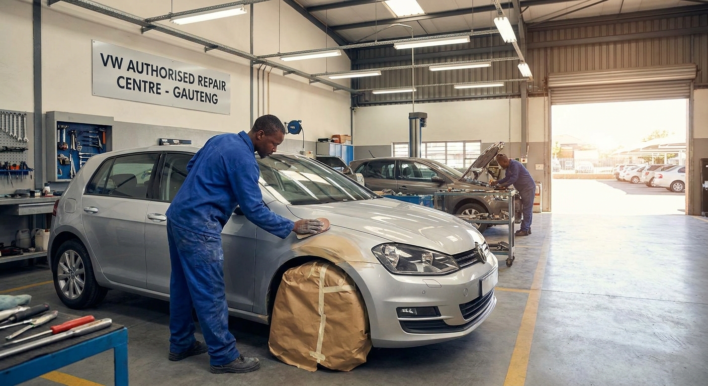 Car body repair for Volkswagen in Gauteng