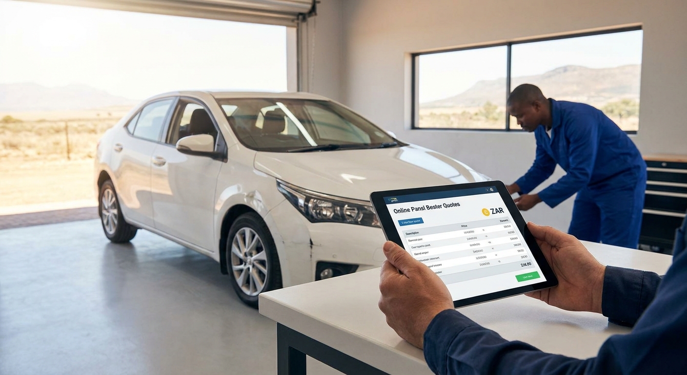 How to get panel beater quotes online in South Africa