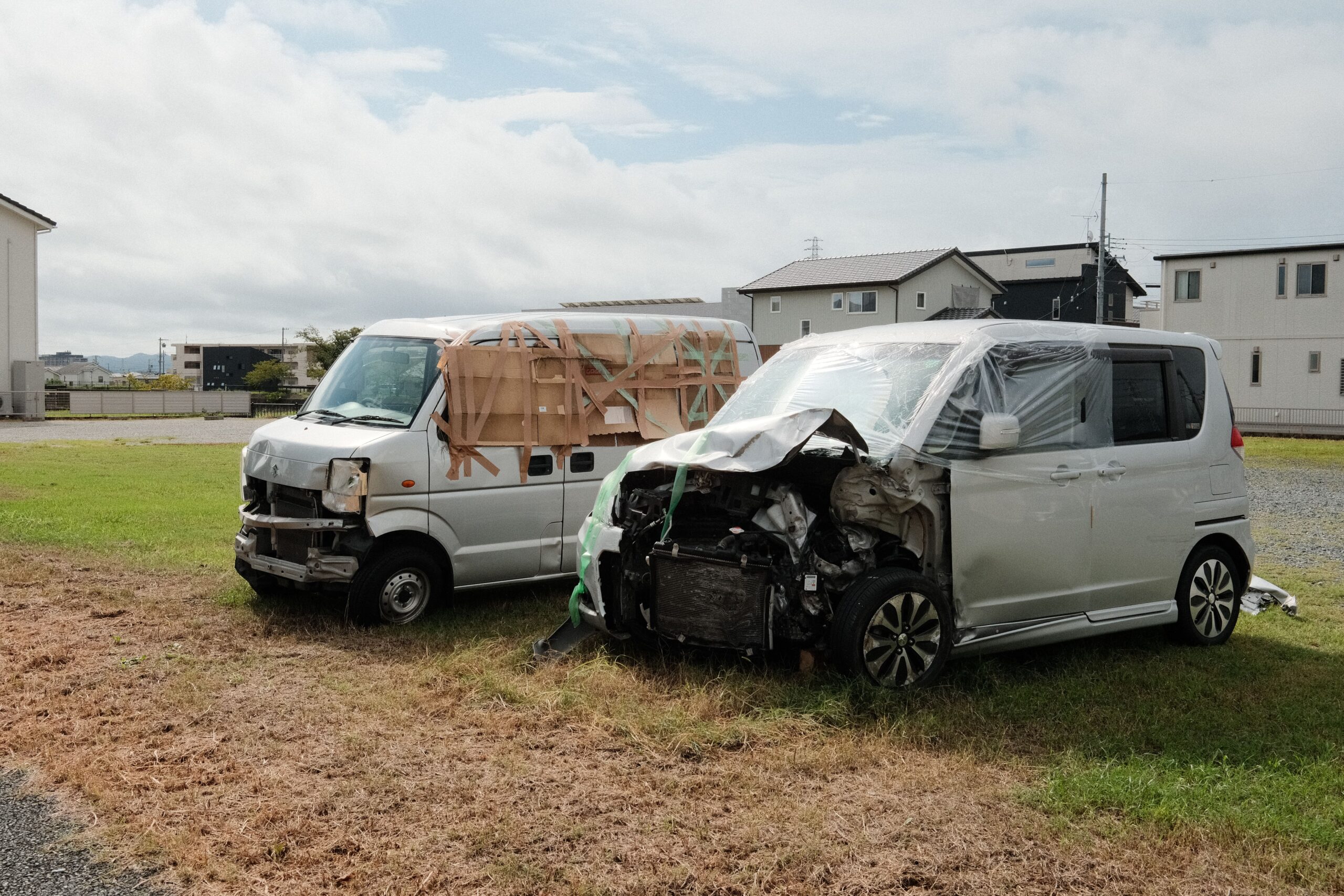 Comparing repair costs for two vehicles with similar accident damage