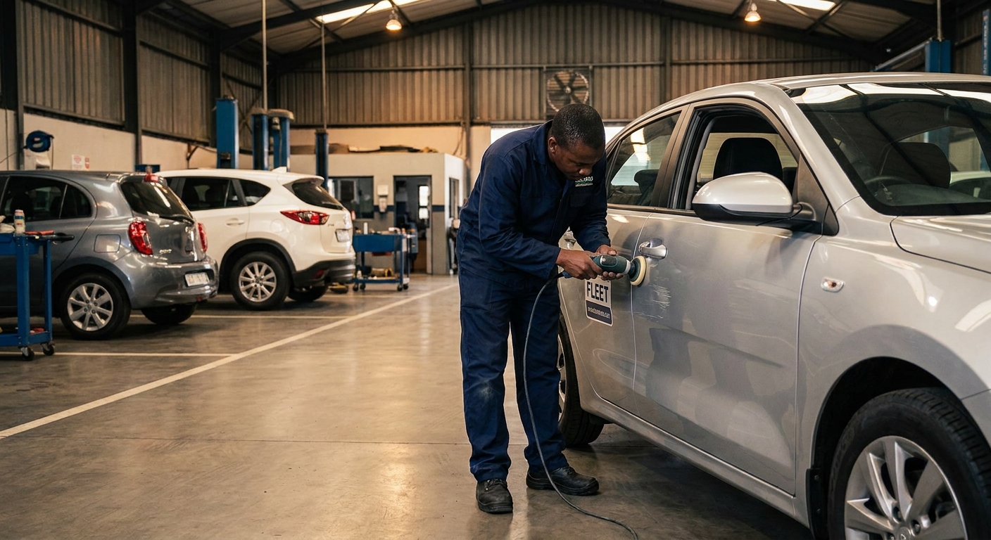 Scratch repair for company cars: what fleet owners need