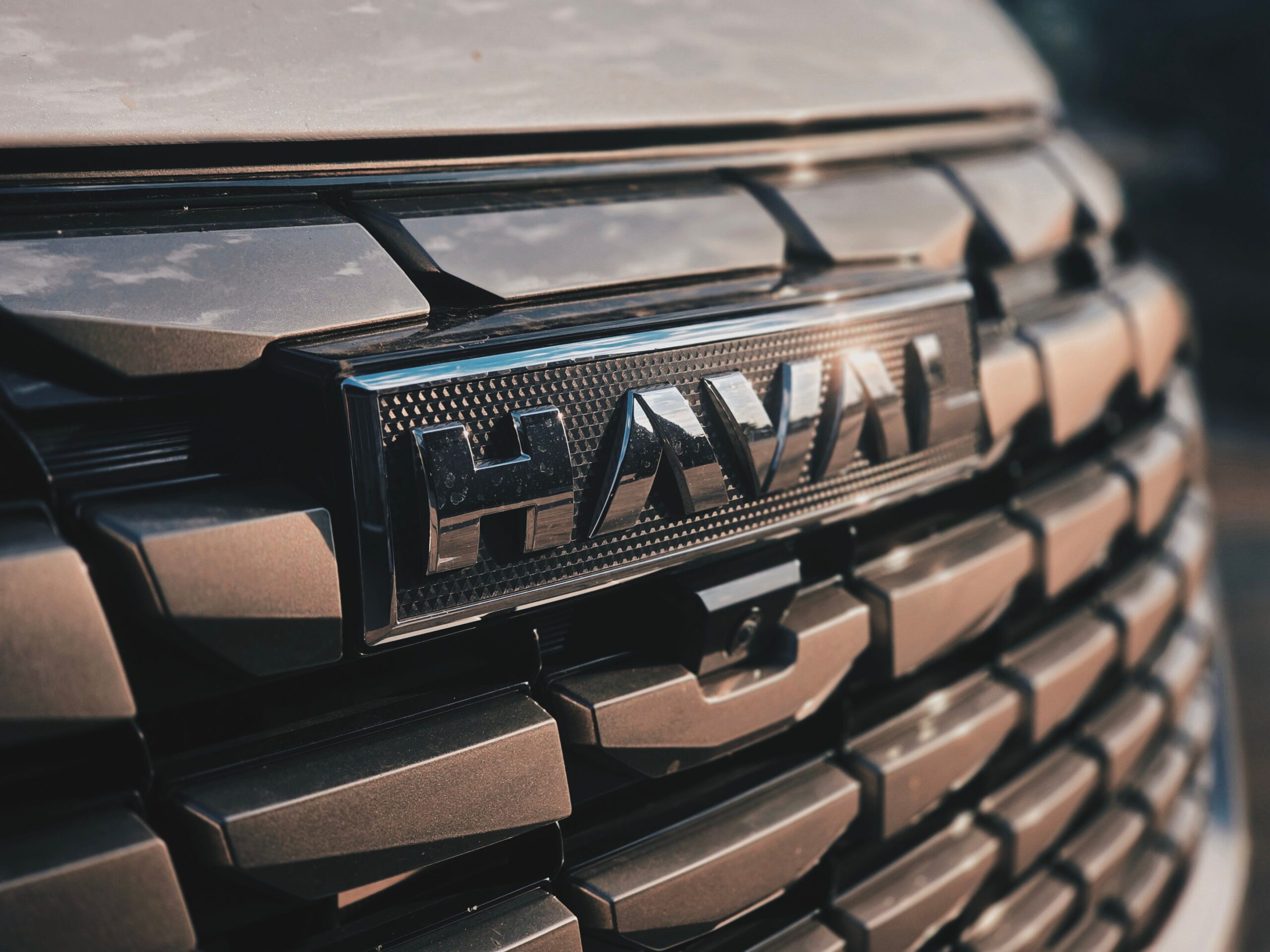 Haval front grille close-up, panel beating for Haval, Chery and BYD vehicles in Fourways and Randburg
